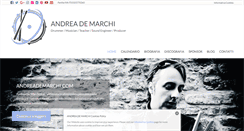 Desktop Screenshot of andreademarchi.com